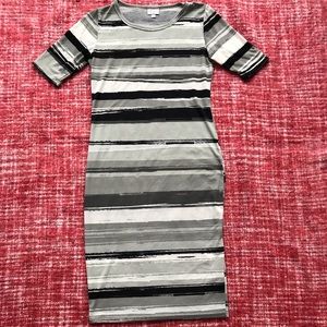 SOLD lularoe Striped Julia Dress